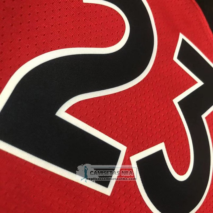 Camiseta Toronto Raptors Fred Vanvleet NO 23 Icon 2022-23 Rojo